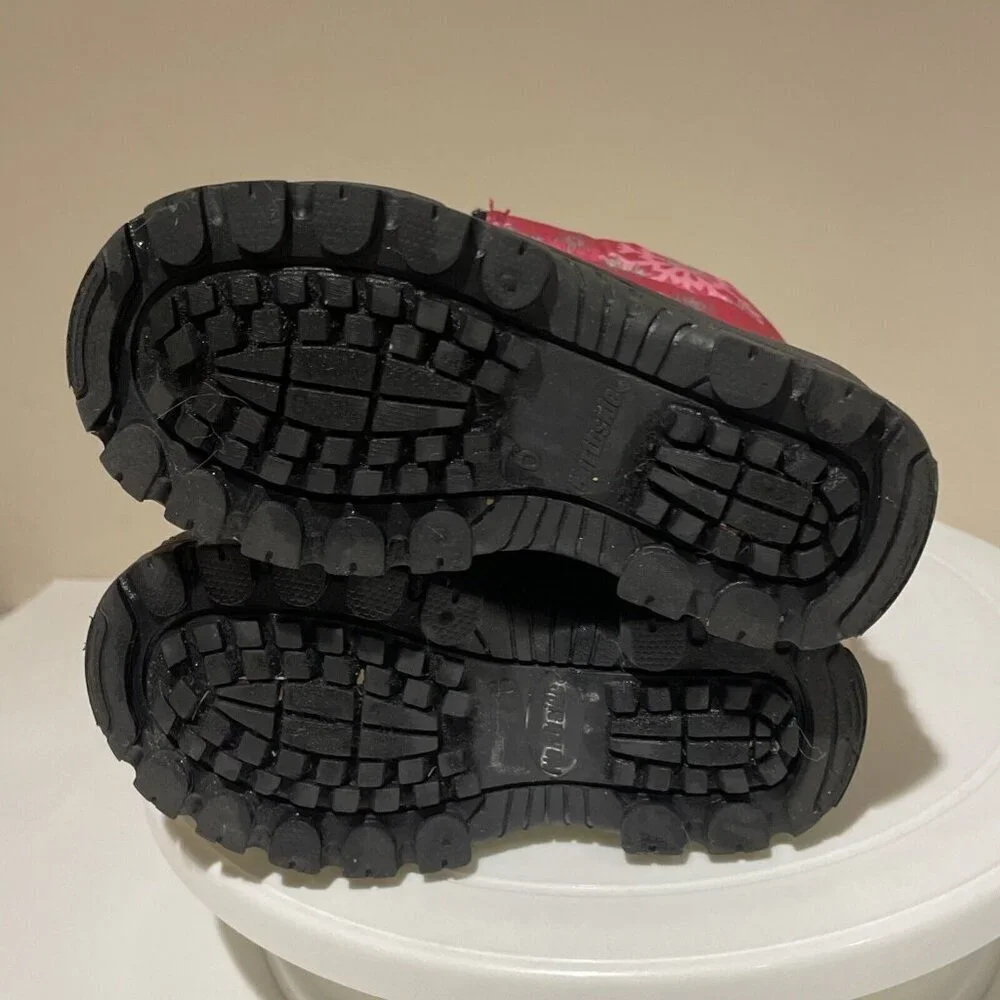 Northside Thermolite Winter Snow Boots Pink Toddler Size 6 Waterproof Zip Front